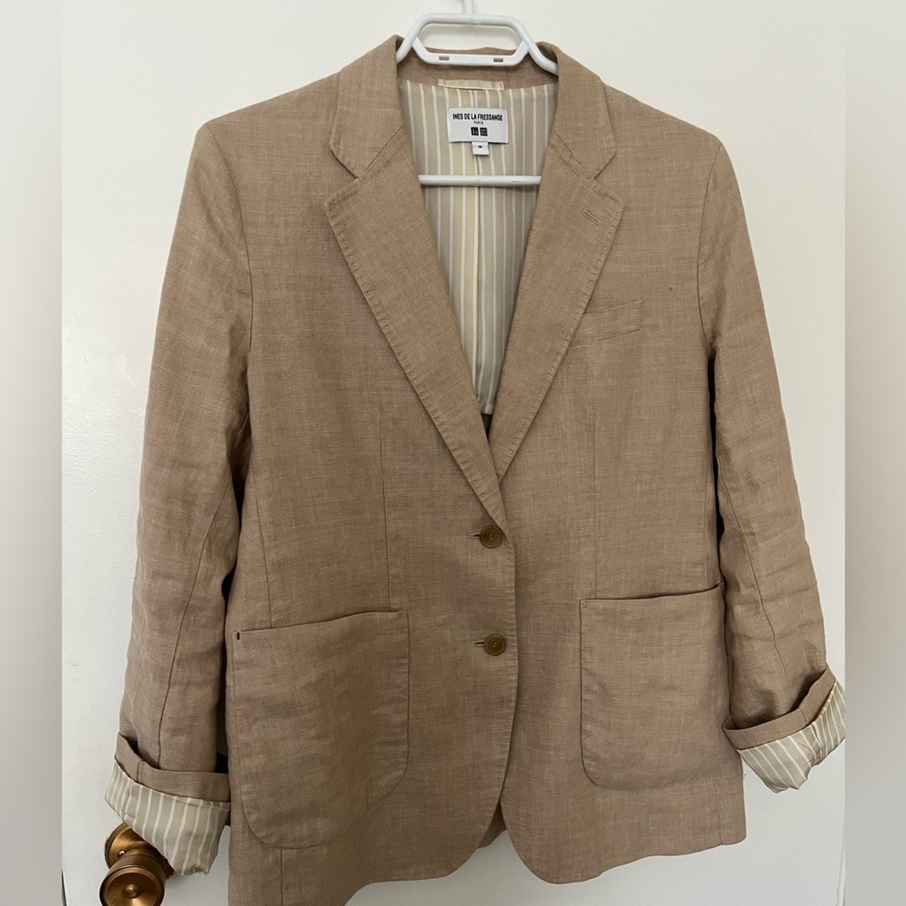 Uniqlo Tan Blazer Size M